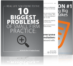 Biggest problems of small firm practice